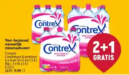 Delhaize Niet-bruisend natuurlijk mineraalwater Contrex aanbieding