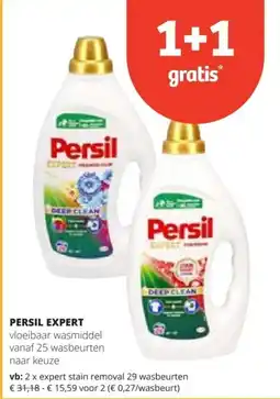 Spar Persil expert aanbieding