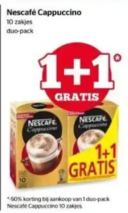 Spar Nescafe cappuccino aanbieding
