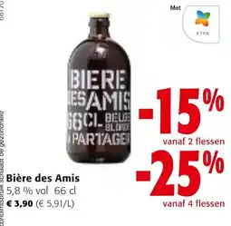 Colruyt Bière des Amis aanbieding
