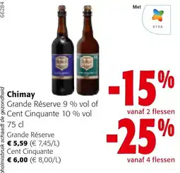 Colruyt Chimay Grande Réserve aanbieding