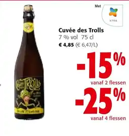 Colruyt Cuvée des Trolls aanbieding