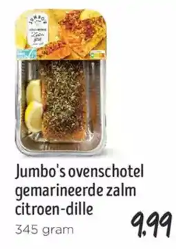 Jumbo Jumbo's ovenschotel gemarineerde zalm citroen-dille aanbieding