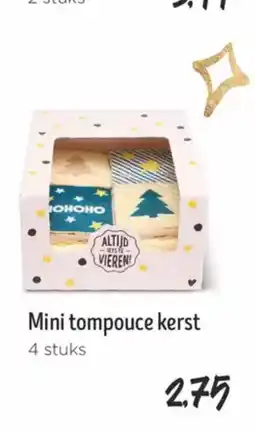 Jumbo Mini tompouce kerst aanbieding