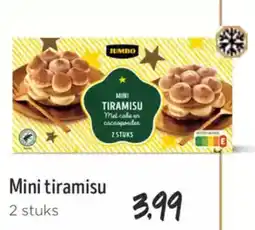 Jumbo Mini tiramisu aanbieding
