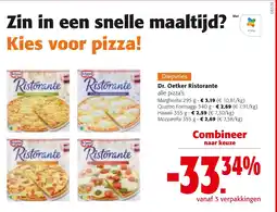 Colruyt Dr. Oetker Ristorante alle pizza's aanbieding