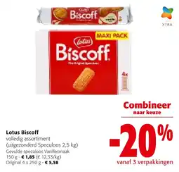Colruyt Lotus Biscoff aanbieding