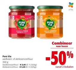 Colruyt aardbeien- of abrikozenconfituur aanbieding