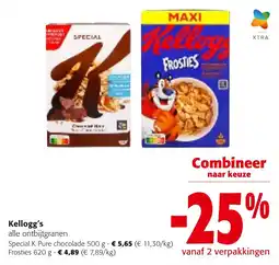 Colruyt Kellogg's alle ontbijtgranen aanbieding