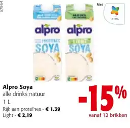 Colruyt Alpro Soya aanbieding