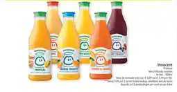 Intermarché Innocent Fruitsap aanbieding