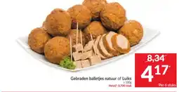 Intermarché Gebraden balletjes natuur of Luiks aanbieding