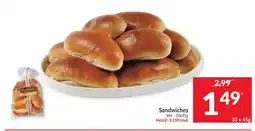 Intermarché Sandwiches aanbieding
