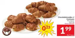 Intermarché Chocoladebroodjes of Croissants aanbieding