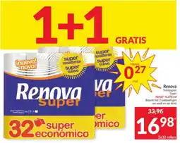 Intermarché Renova toilet paper aanbieding