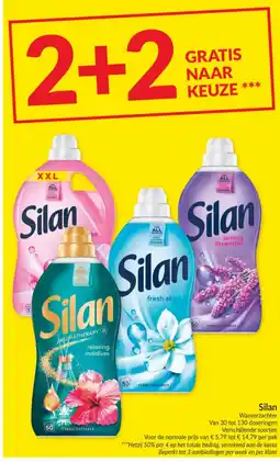 Intermarché Silan Wasverzachter aanbieding