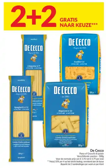 De Cecco Pasta of Gnocchi Di Patate