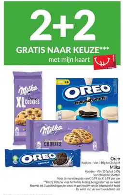 Intermarché Oreo Koekjes of Milka Koekjes aanbieding