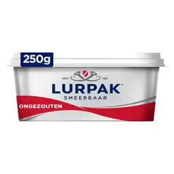 Albert Heijn Lurpak Smeerbaar ongezouten roomboter aanbieding