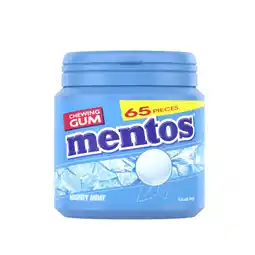 Albert Heijn Mentos Gum Mighty mint aanbieding