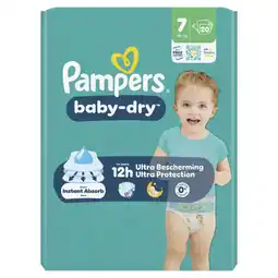 Albert Heijn Pampers Baby-dry luiers maat 7 aanbieding