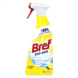 Albert Heijn Bref bad spray citron BEL aanbieding