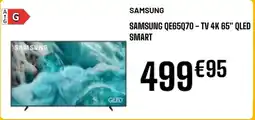 Electro Depot samsung qe65q70 - tv 4k 65" qled smart aanbieding