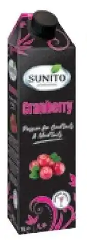 Prik en Tik Sunito Cranberry aanbieding