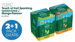 Prik en Tik Volvic touch of fruit sparkling aanbieding