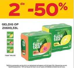 Prik en Tik fuze tea aanbieding