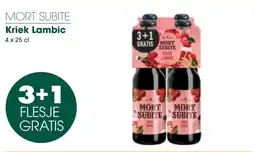 Prik en Tik Mort Subite Kriek Lambic aanbieding