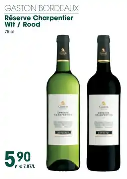 Prik en Tik Gaston bordeaux reserve charpentier aanbieding