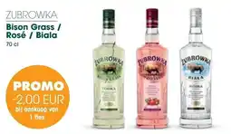 Prik en Tik Zubrowka Bison Grass / Rosé / Biala aanbieding