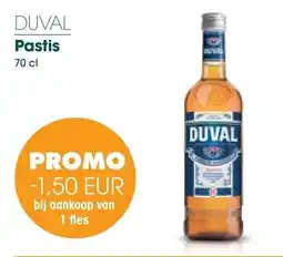 Prik en Tik Duval pastis aanbieding