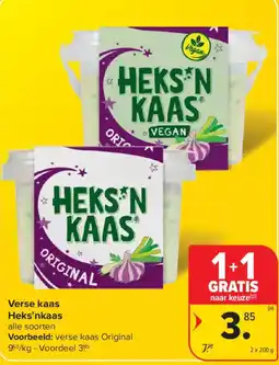 Carrefour Market Verse kaas Heks'nkaas aanbieding