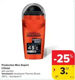 Carrefour Market Producten Men Expert L'Oréal aanbieding