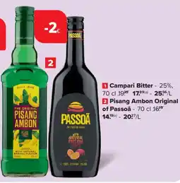 Carrefour Market Pisang Ambon Original of Passoã aanbieding