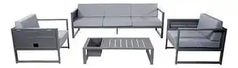 Dreamland Loungeset Laszlo antraciet aanbieding