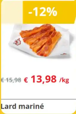 Renmans Lard mariné aanbieding