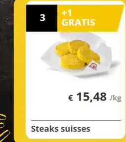 Renmans Steaks suisses aanbieding