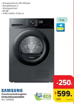 Carrefour Samsung condensatiedroogkast aanbieding