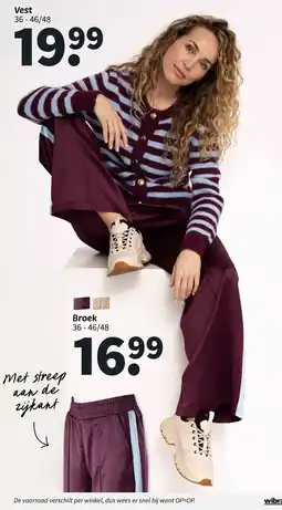 Wibra Vest aanbieding