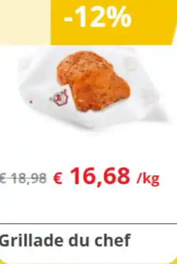 Renmans Grillade du chef aanbieding