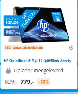 Coolblue hp omnibook 5 flip aanbieding