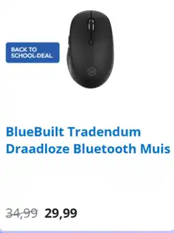 Coolblue BlueBuilt Tradendum draadloze bluetooth muis aanbieding