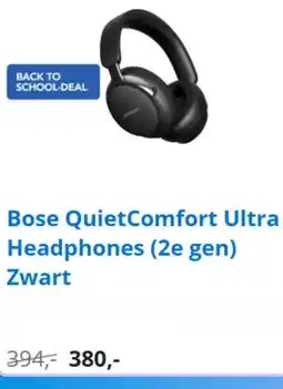Coolblue bose quietcomfort ultra headphones aanbieding