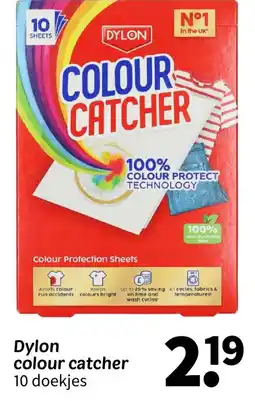 Wibra Dylon colour catcher aanbieding