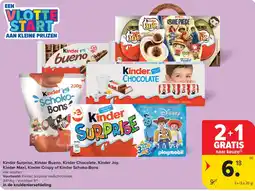 Carrefour kinder surprise aanbieding