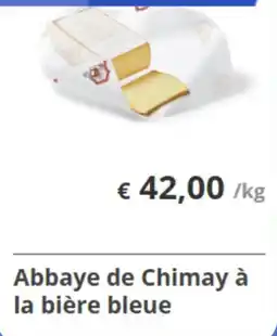Renmans Abbaye de Chimay à la bière bleue aanbieding