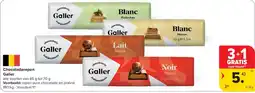 Carrefour Chocoladerepen Galler aanbieding